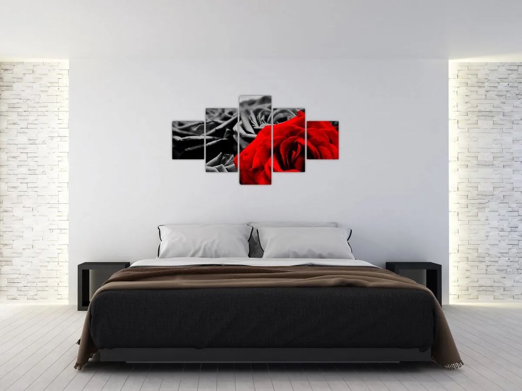 Obraz - Róże (125x70 cm)