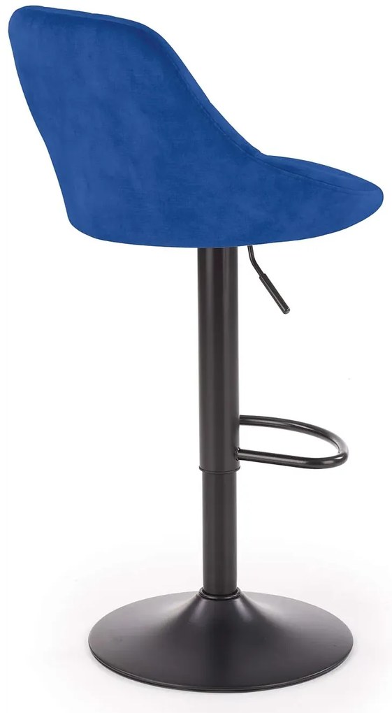 Granatowy welwetowy skandynawski hoker H2-M27