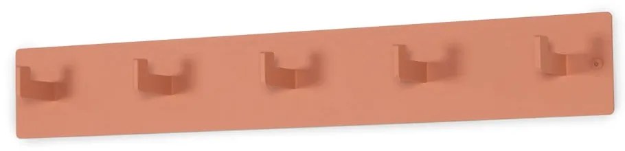 Łososiowy metalowy wieszak ścienny 70 cm Leatherman – Spinder Design