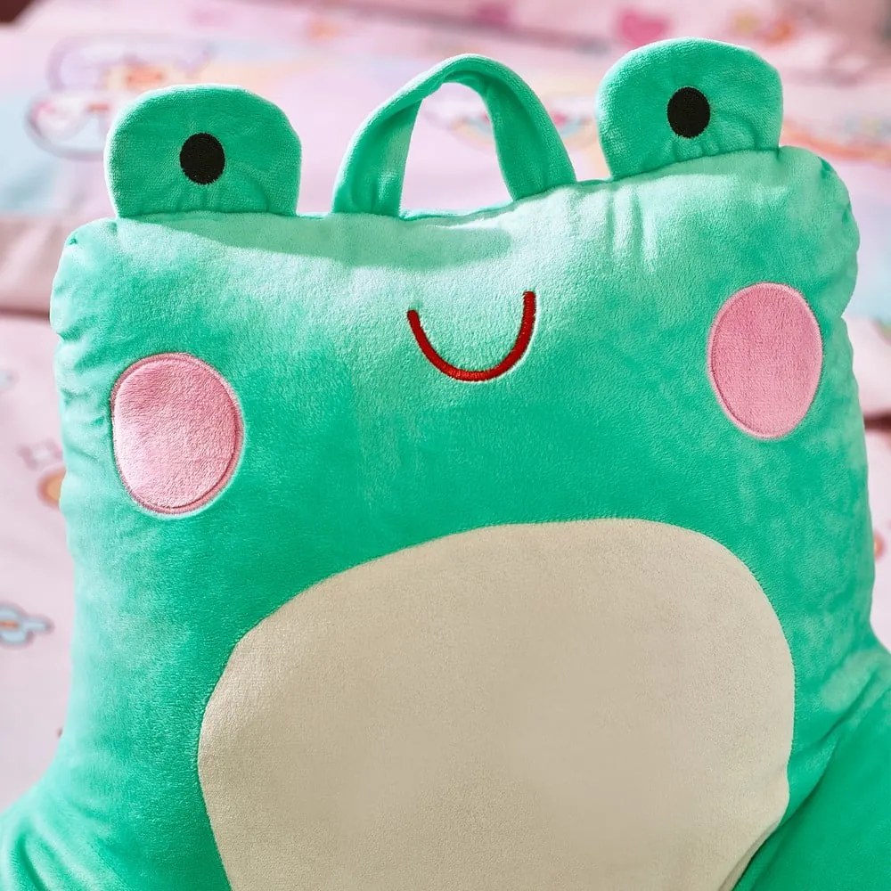 Poduszka pod plecy 60x25 cm Fran the Frog – Catherine Lansfield