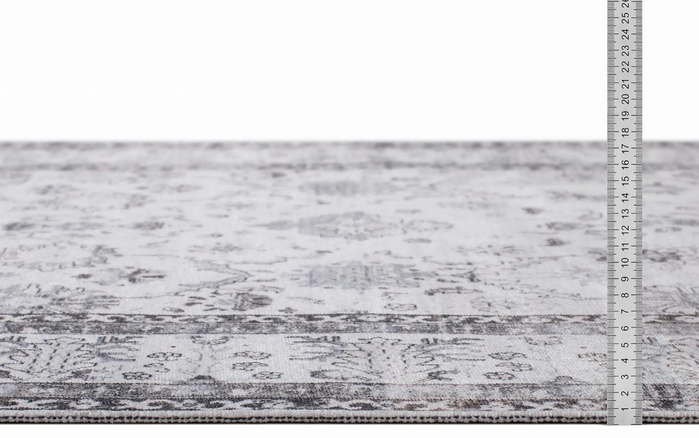 Dywan vintage Armand jasny szary 80 cm x 215 cm