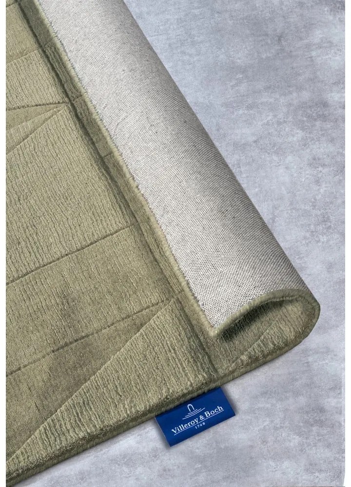 Zielony wełniany dywan tkany ręcznie 190x280 cm Ursule – Villeroy&amp;Boch