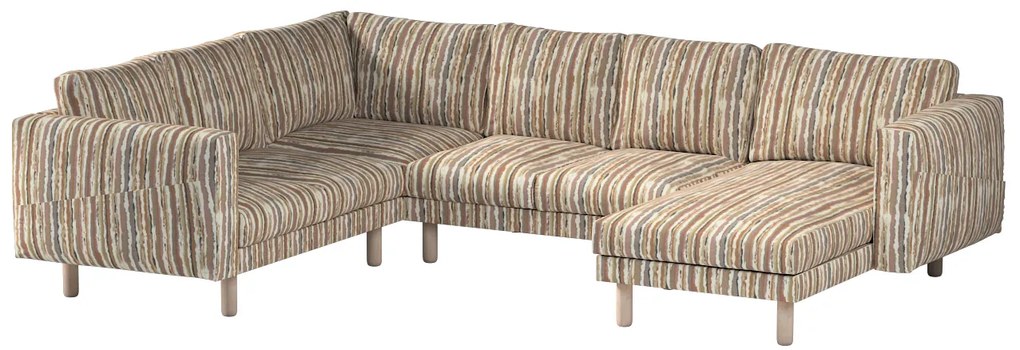 Pokrowiec na sofę narożną Norsborg 5-osobową z szezlongiem