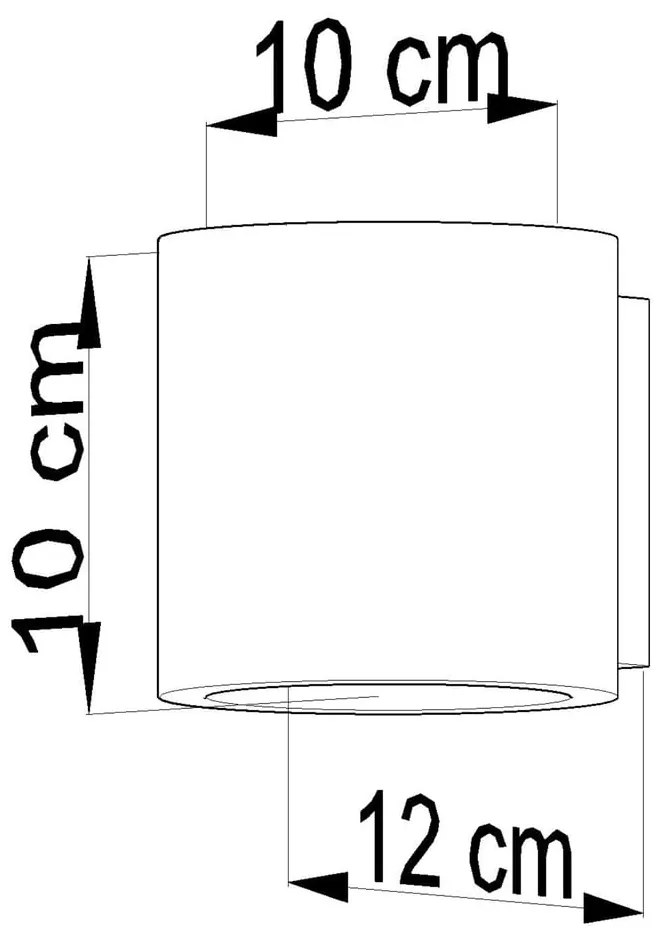 Betonowy kinkiet Sollux Roda