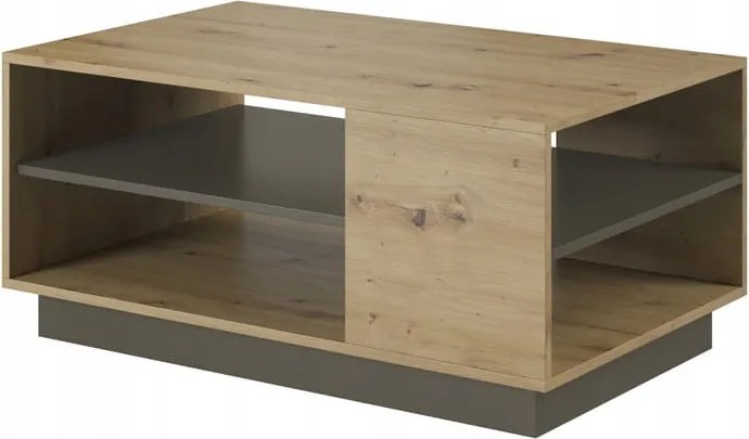 STOLIK KAWOWY MARCO DĄB ARTISAN + SZARY GRAFIT nowoczesne wyposażenie