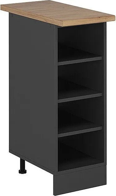 Półka kuchenna antracyt 30x60x81.6 r-line
