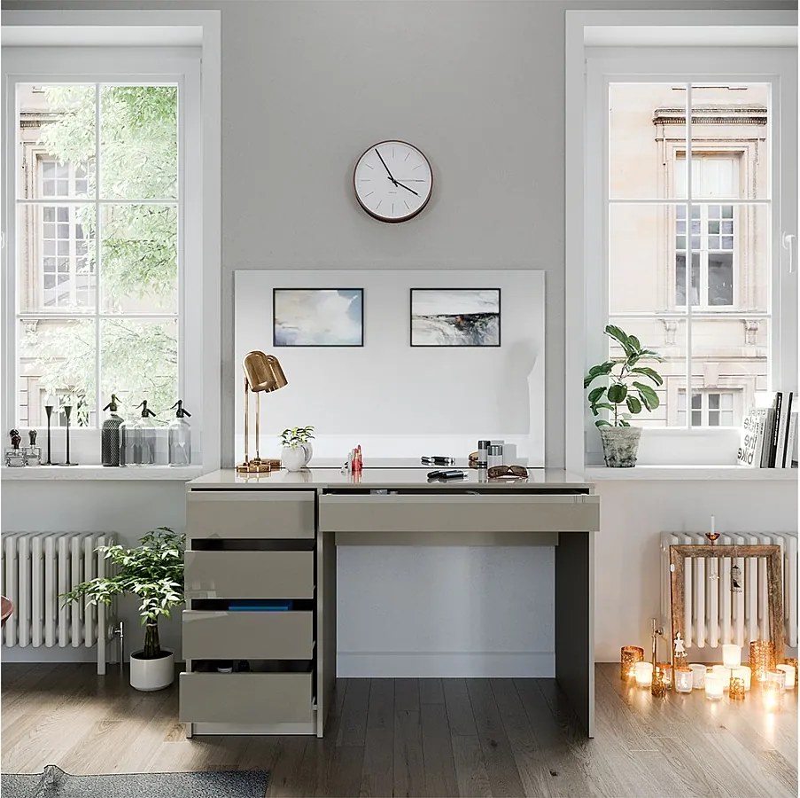 toaletka szary 120x55x75 sherry