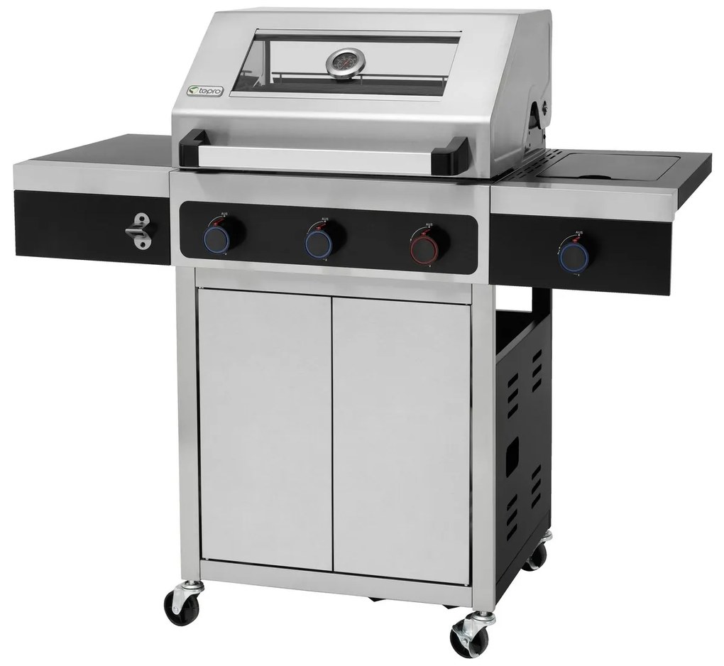 Tepro 3314 Grill gazowy Keansburg 3 SpecialEdition, 3 palniki, 128 x 62 x 118 cm
