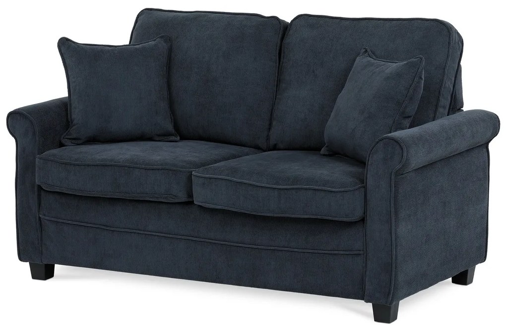 Dwuosobowa sofa ASB-4170 BLUE2, manżester,niebieska