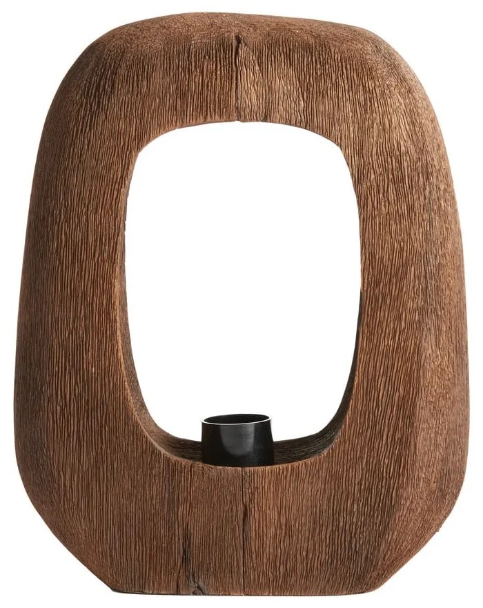 Brązowa lampa stołowa (wysokość 30 cm) Kelafo – Light & Living