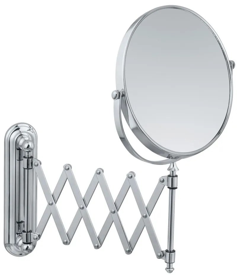 WENKO 3656241100 - Lustro kosmetyczne TELESCOPE DELUXE 23x38 cm, chrom błyszczący