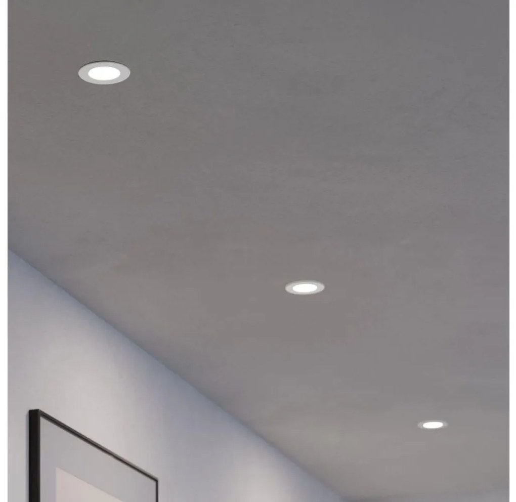 Eglo 99135 - Zestaw 3x wpuszczanych opraw sufitowych LED FUEVA 5, 1xLED/2,7W/230V