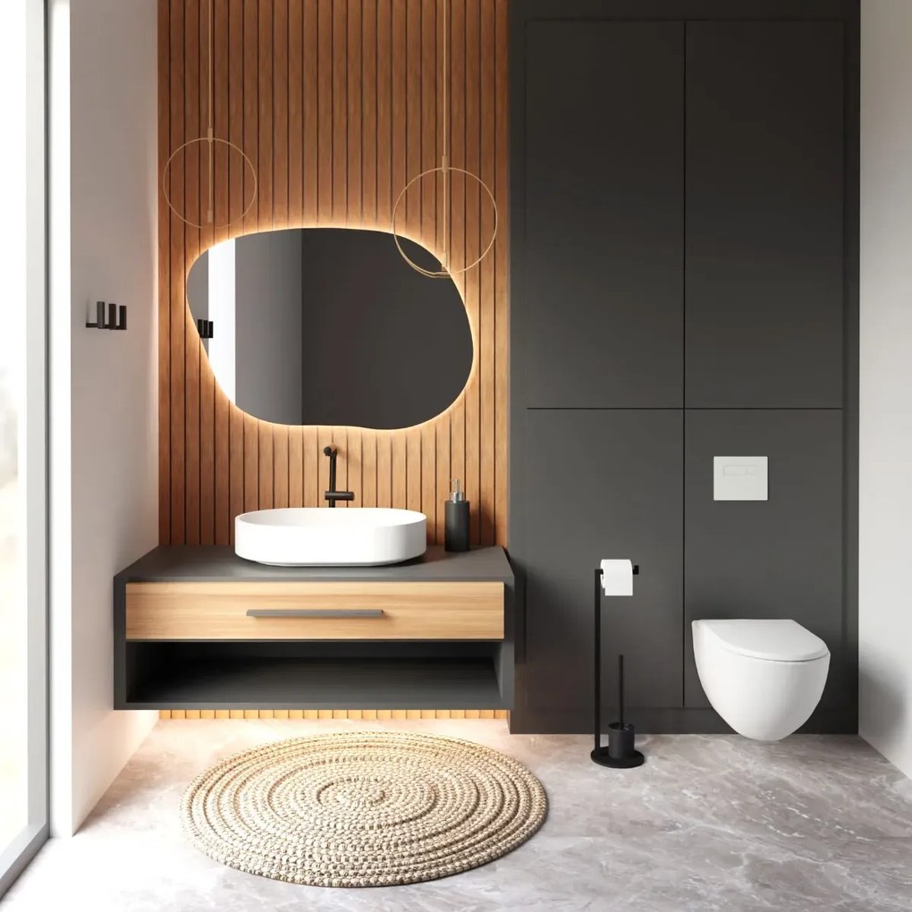Szczotka do WC SC-03 czarna BALTICA DESIGN