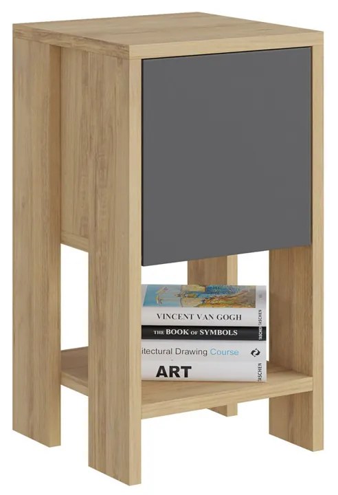 Stolik nocny Ema Oak