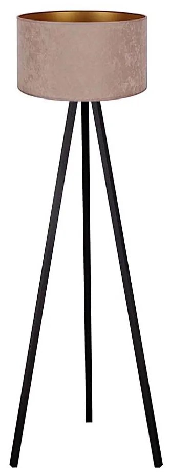 Brilagi - Lampa stojąca VELVET 1xE27/60W/230V wenge/beżowa