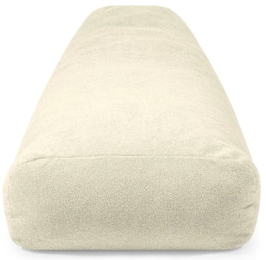 Brązowy worek do siedzenia z materiału bouclé Snug 130 – SLOWDOWN