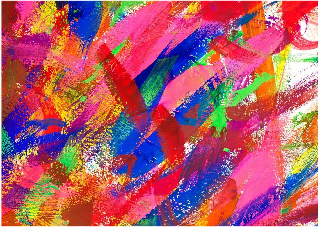 Obraz - Kolorowa abstrakcja (70x50 cm)