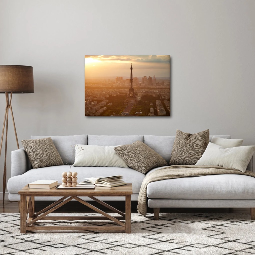 Obraz - Wieża Eiffla (70x50 cm)