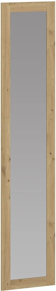 Lustrzany front do szafy dąb artisan 50 cm - Jonix 5X
