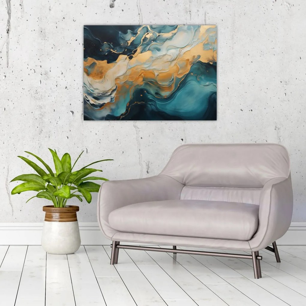 Obraz - Abstrakcja (70x50 cm)