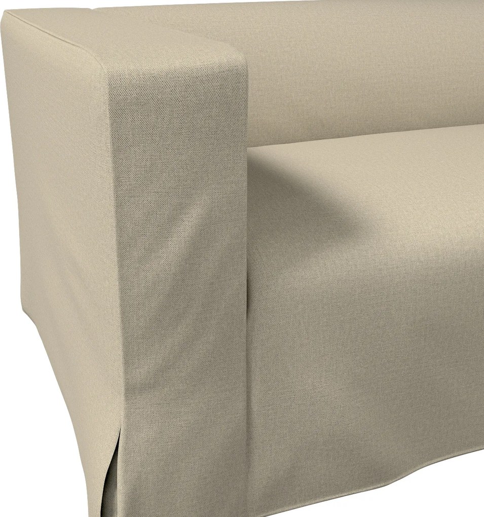 Pokrowiec na sofę Klippan 2-osobową długi z kontrafałdami