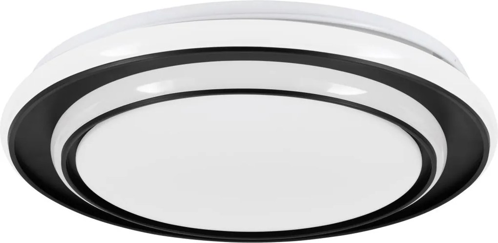 Eglo 902046 - Lampa sufitowa LED MOSCHELLA LED/24W/230V Ø 40 cm czarna