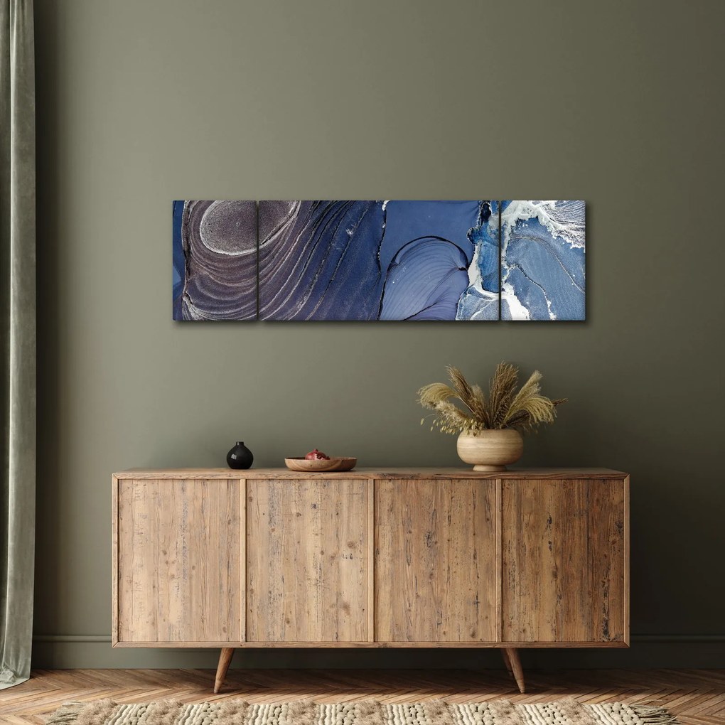 Obraz - Atrament marmurkowy (170x50 cm)