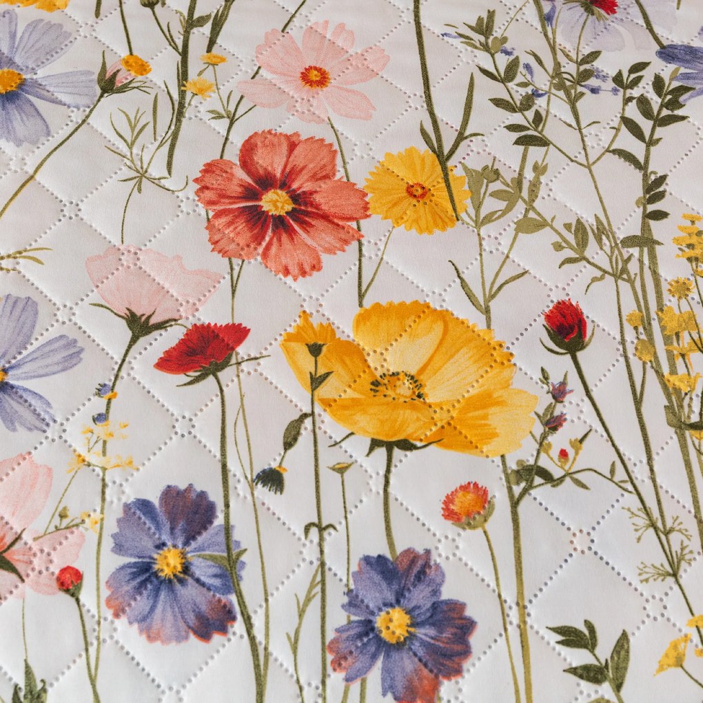 Narzuta na łóżko WILDFLOWERS, kolorowy Rozmiar: 220 x 240 cm