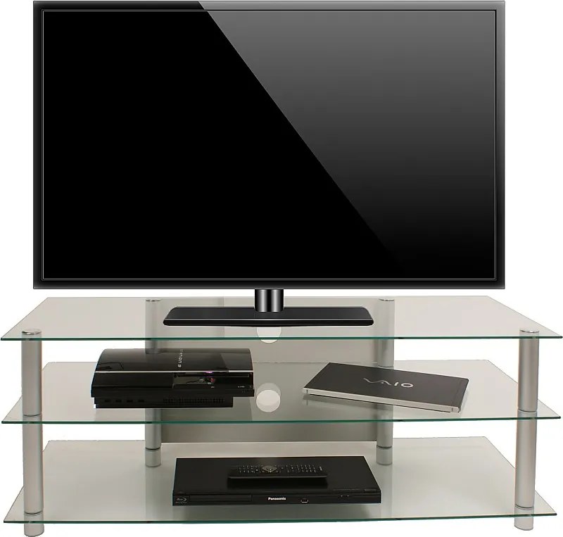 Meble telewizyjne Fernseh Rack Alu Glass Zumbo