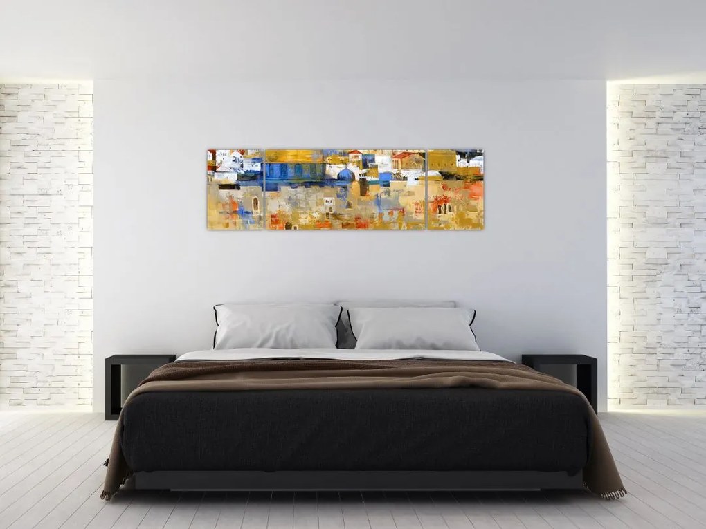 Obraz - Ściana płaczu, Jerozolima, Izrael (170x50 cm)