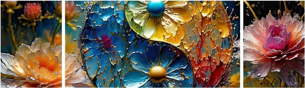 Obraz - Harmonia i równowaga (170x50 cm)