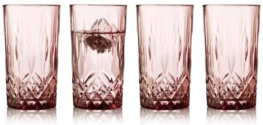 Szklanki zestaw 4 szt. 380 ml Highball Sorrento – Lyngby Glas