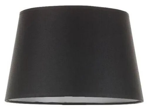 Klosz zamienny do lamp stołowych LORENZO E27 20x26 cm czarny