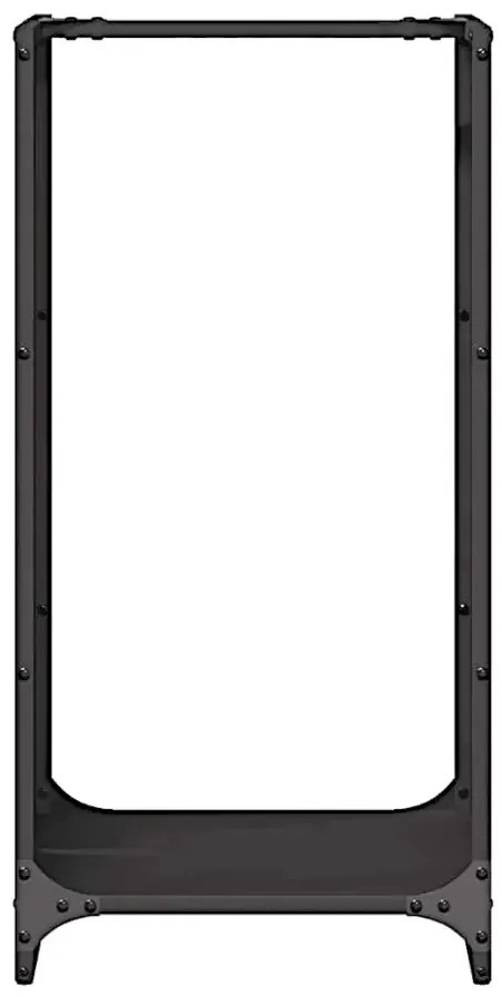 Stojak Na Drewno Opałowe Czarne R6-N91