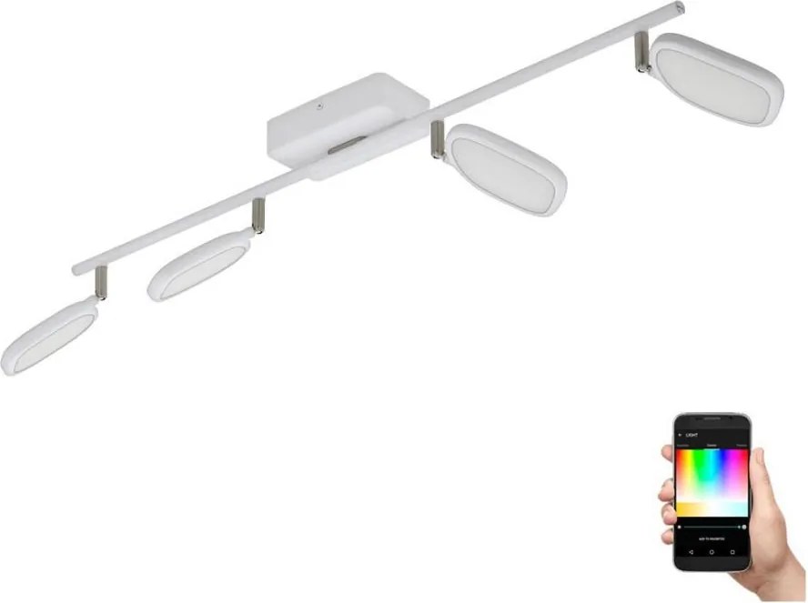 Eglo 97694 - LED RGB oprawa punktowa PALOMBARE-C 4xLED/5W/230V