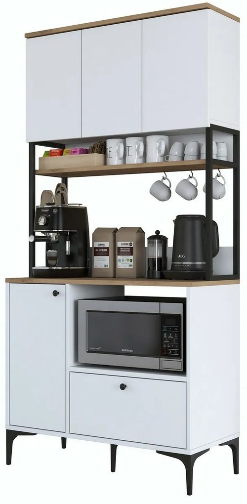 Szafa Jesy Walnut and White