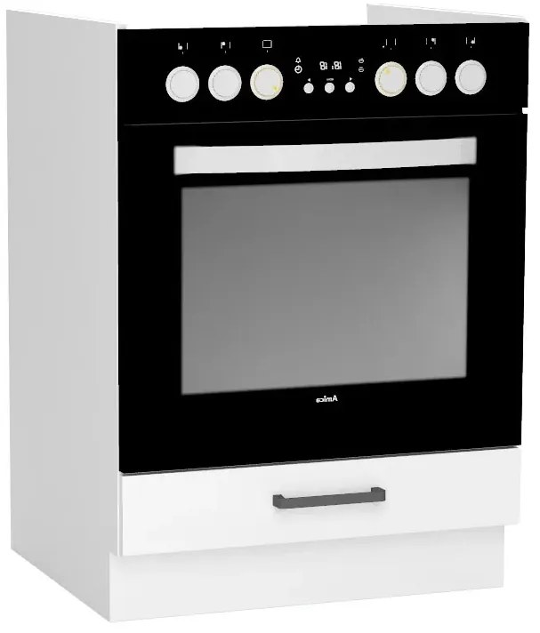 Biała szafka do zabudowy piekarnika M5-T51