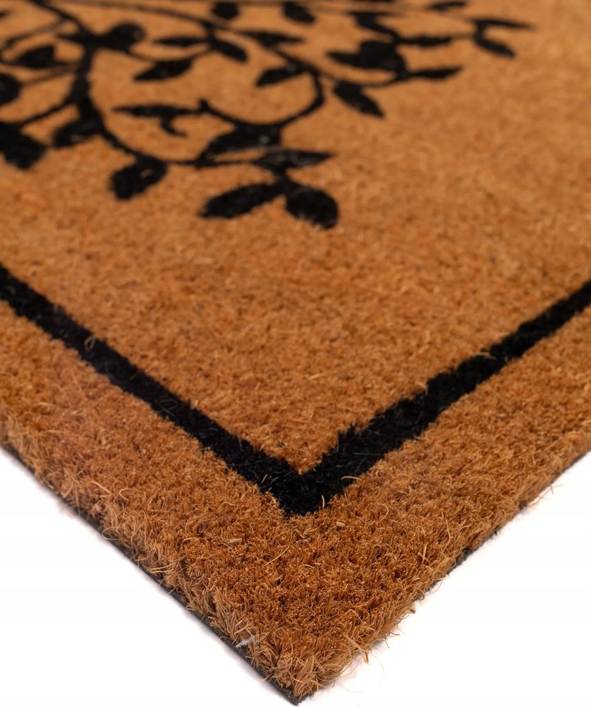 Wycieraczka Kokosowa Dekoracyjna 45x75 cm Drzewo antypoślizgowa pod Drzwi