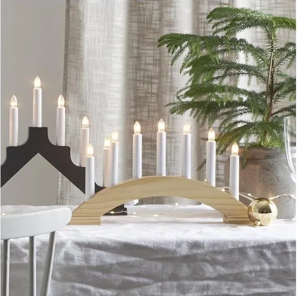 Eglo 410445 - Świecznik świąteczny BEA 7xE10/3W/230V