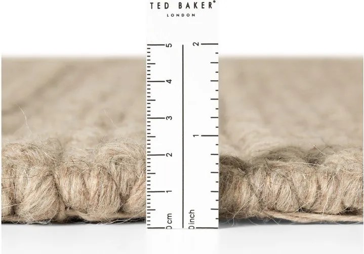 Beżowy wełniany dywan tkany ręcznie 80x150 cm Camden Parker – Ted Baker