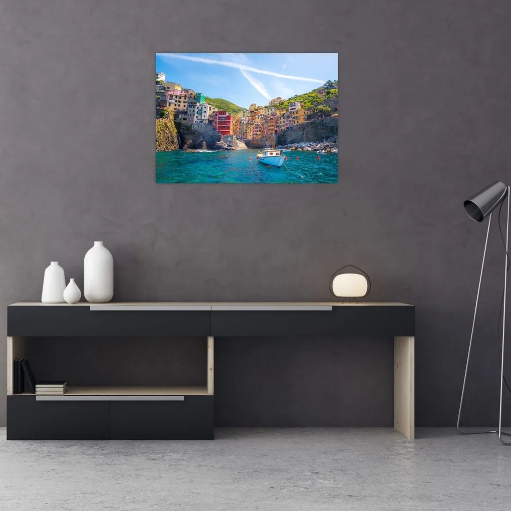 Obraz - Nad Morzem Śródziemnym (70x50 cm)