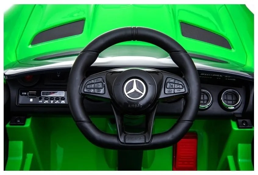 Auto na akumulator mercedes gtr zielony