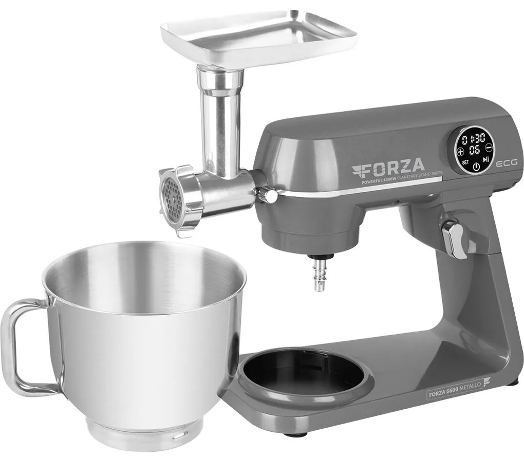 ECG Forza 6600 robot kuchenny Metallo Scuro