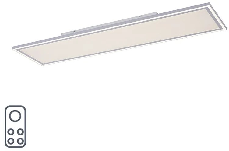 Lampa sufitowa 121 cm biała z LED 2700 - 5000K - Luntani Nowoczesny Oswietlenie wewnetrzne