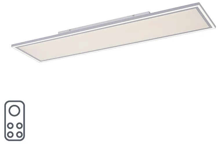 Nowoczesny panel LED biały 121 cm z LED 2700 - 5000K - Luntani Nowoczesny Oswietlenie wewnetrzne