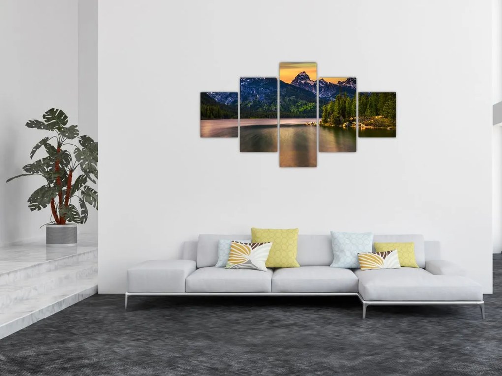 Obraz - Park Narodowy Grand Teton (125x70 cm)