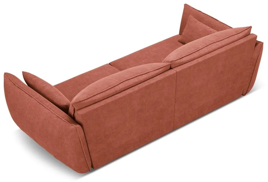Czerwona sofa 208 cm Vanda – Mazzini Sofas