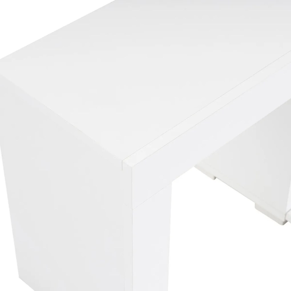 Stolik TV Enclave Natural White
