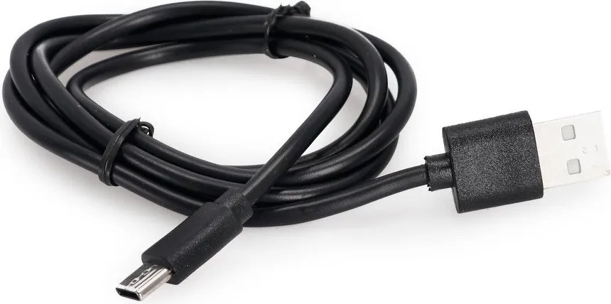 Czarna metalowa lampa stołowa LED ze ściemniaczem z plastikowym kloszem (wysokość 16 cm) Cardamom – Bizzotto