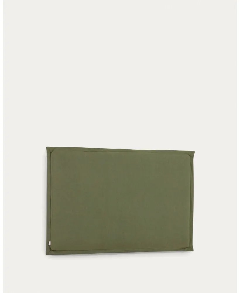 Zielony tapicerowany zagłówek 166x106 cm Tanit – Kave Home